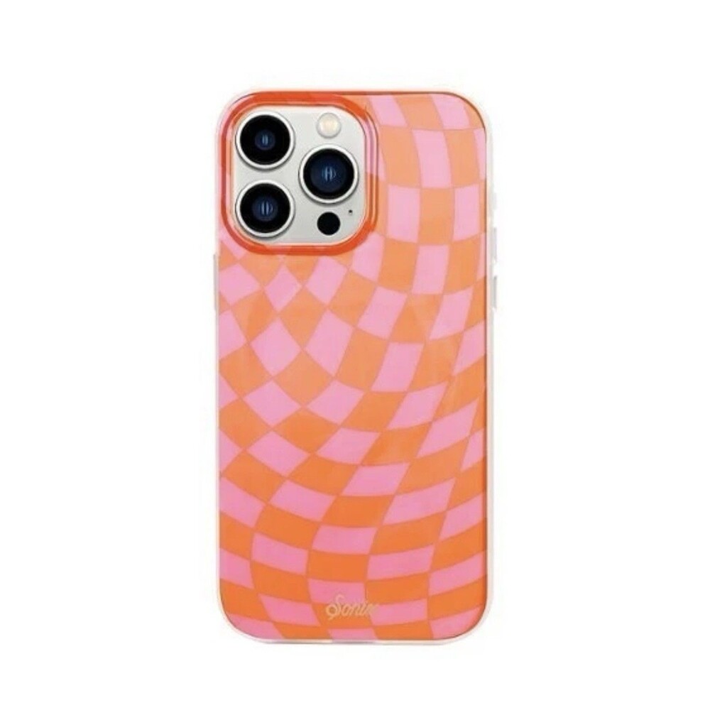 Sonix iPhone 15 Pro Case MagSafe Checkmate Pink Protective NEW